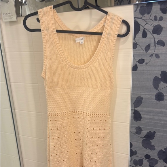 ALC Tan Maxi Sundress Sleeveless Scoop Neck - Picture 8 of 9